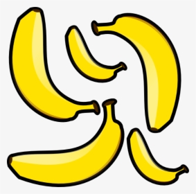 Banana Pictures Cartoon - Small Banana Clipart, HD Png Download, Free Download