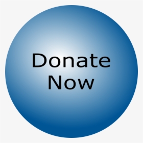 Donate Now Bubble Blue - Circle, HD Png Download, Free Download