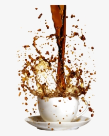 #ftestickers #coffee #pouring - Coffee Splash, HD Png Download, Free Download
