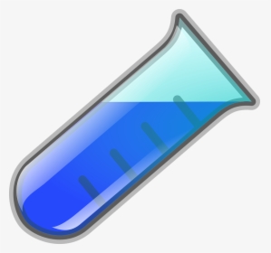 Test Tube, Pouring, Liquid, Blue, Science, Experiment - Cartoon Beaker Pouring, HD Png Download, Free Download