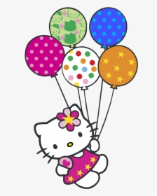 Hello Kitty Balloons Logo Vector Graphic - Hello Kitty Png Vector, Transparent Png, Free Download