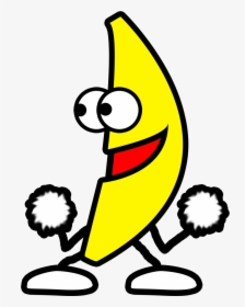 Banana Clipart Dancing - Banana Dance Png, Transparent Png, Free Download