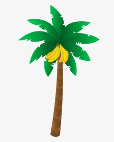 Tropical Banana Tree - Banana Tree Clipart Png, Transparent Png, Free Download