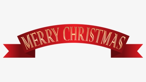 Christmas Cliparts Png Banner - Transparent Background Merry Christmas Banner, Png Download, Free Download