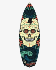 Low Rider - Surfboard Skull, HD Png Download, Free Download