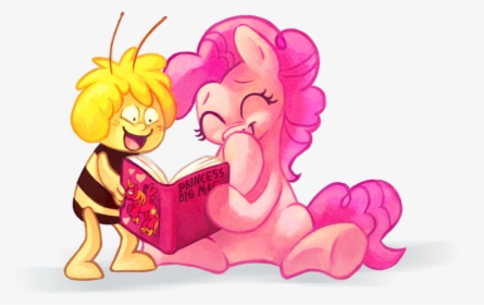 Princess Big Mac Pinkie Pie Maya The Bee Pink Cartoon - Maya The Bee My Little Pony, HD Png Download, Free Download