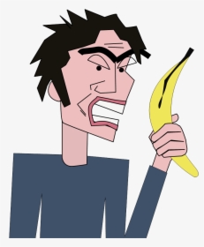 Clipart Banana Eye - Go Bananas Idiom Meaning, HD Png Download, Free Download