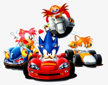 No Caption Provided - Sonic Y Sega All Stars Racing Sonic, HD Png Download, Free Download