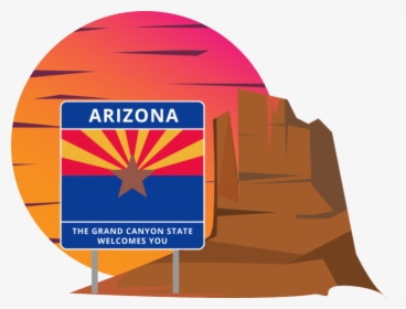 Cbd Oil Michigan - Welcome To Arizona Postcard, HD Png Download, Free Download