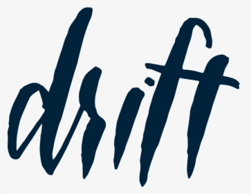 Drift Drkblue - Calligraphy, HD Png Download, Free Download