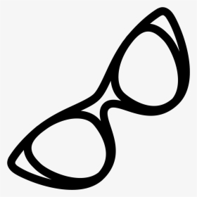 Collection Of Free Goggles Drawing Lab Glass Download - Vintage Glasses Icon, HD Png Download, Free Download