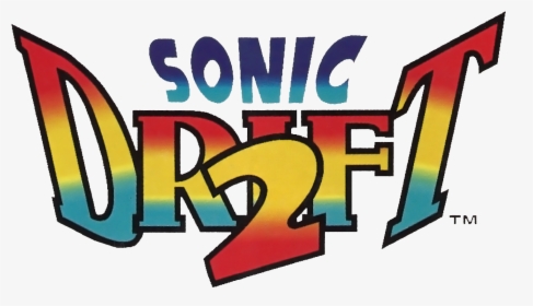 Sonic Drift 2 Logo , Png Download - Sonic Drift 2 Title, Transparent Png, Free Download