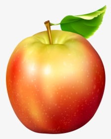 Red And Yellow Apple - Yellow Red Apple Png, Transparent Png, Free Download