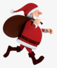 Nite Lites Christmas 5k Fun Run/walk - Santa Claus Running Free, HD Png Download, Free Download