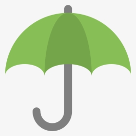Green Umbrella Icon Png Clipart , Png Download - Umbrella Icon Png, Transparent Png, Free Download