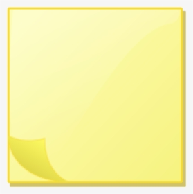 Angle,post It Note,material - Post It Sticky Note Clipart, HD Png Download, Free Download