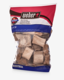 Hickory Wood Chunks View - Weber Grill, HD Png Download, Free Download