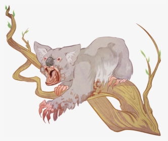 Drop Bear Mythical Creature, HD Png Download, Free Download