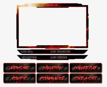 Twitchoverlay - Carmine, HD Png Download, Free Download