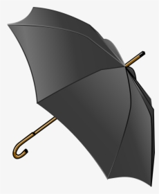Umbrella, Tool, Weather, Canopy, Rain, Autumn, Black - Umbrella Clip Art, HD Png Download, Free Download