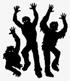 Zombie Images - Zombies Clipart Black And White, HD Png Download, Free Download