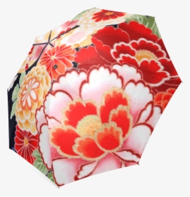 Beautiful Floral Japanese Kimono Pattern Foldable Umbrella - Lampshade, HD Png Download, Free Download