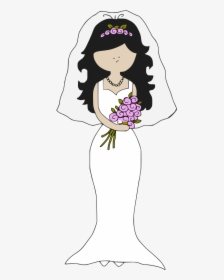 Bridegroom Bachelorette Party Bridal Shower Clip Art - Bridal Shower Bride Clip Art, HD Png Download, Free Download