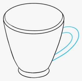How To Draw Hot Chocolate - Cup, HD Png Download, Free Download