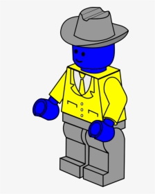 Business Man Lego Vector Clip Art - Lego Characters Vector Clip Art, HD Png Download, Free Download