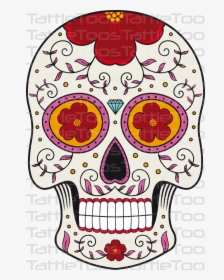 Transparent Santa Muerte Png - Calaveras México Png, Png Download, Free Download