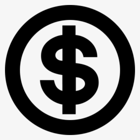 Black Dollar Sign Png - Money Icon, Transparent Png, Free Download