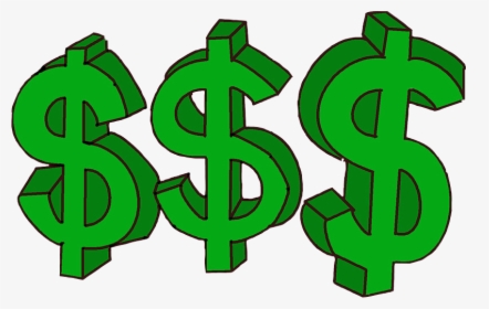 Transparent Green Dollar Signs Png - Money Tumblr Png, Png Download, Free Download