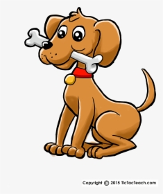 Doggie Wheres Your Bone - Cartoon Dog With Bone, HD Png Download, Free Download