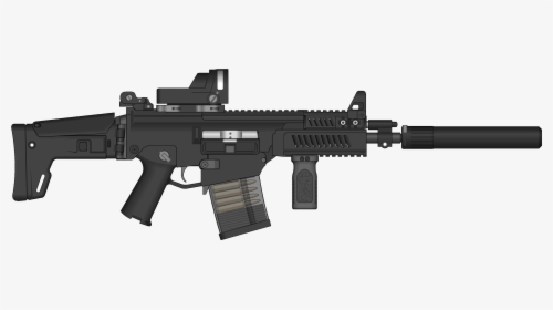 Assault Rifle Clipart Png Image - Assault Rifle Png, Transparent Png, Free Download