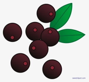 Clipart Free Library Berries Acai Clip Art - Red Berries Clip Art, HD Png Download, Free Download