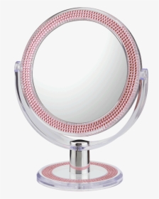 First Impressions Pink Bling 10x/1x Vanity Mirror - Circle, HD Png Download, Free Download