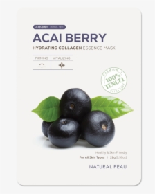 Acai Berry Hydrating Collagen Essence Mask - Acai Berry, HD Png Download, Free Download
