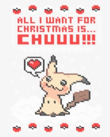 All I Want For Christmas Is Chu - Cartoon, HD Png Download, Free Download