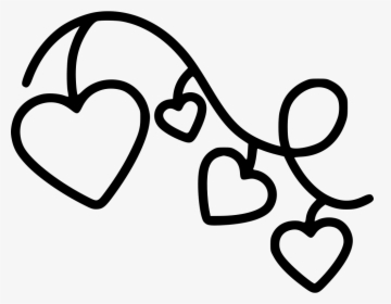 Hearts On String - Heart, HD Png Download, Free Download