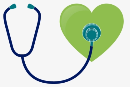 Green Transparent Stethoscope Clipart, HD Png Download, Free Download