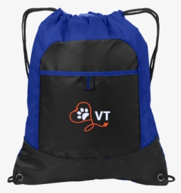 Veterinary Technician Vt Stethoscope Paw Heart Pocket - Backpack, HD Png Download, Free Download