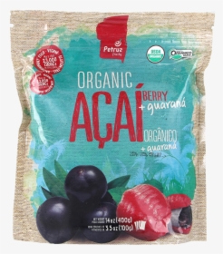 Petruz Frozen Organic Acai And Guarana Pulp - Petruz Organic Acai Berry, HD Png Download, Free Download