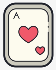 Ace Of Hearts Png - Heart, Transparent Png, Free Download