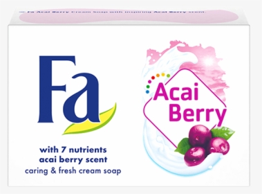 Fa Com Bar Soap Acai Berry 7 Nutrients - Fa, HD Png Download, Free Download