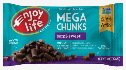 Enjoy Life Chocolate Chunks, HD Png Download, Free Download