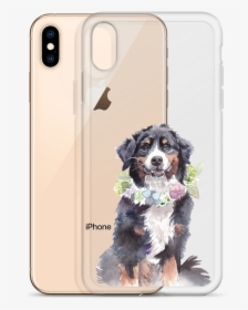 Bernese Phonecase Mockup Case With Phone Default Gold - Iphone, HD Png Download, Free Download