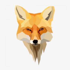 Geometric Fox Surprising Geometric Fox Art For Free - Geometric Fox, HD Png Download, Free Download
