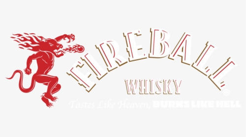 Fireball Whiskey Label Png - Fireball Cinnamon Whiskey Logo, Transparent Png, Free Download