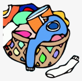 Clip Art Transparent Animated Laundry Basket Gallery - Laundry Basket Clip Art, HD Png Download, Free Download