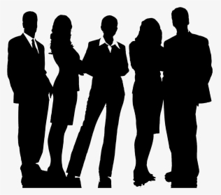 Business Silhouette - Formal Business Attire Men And Women, HD Png Download, Free Download